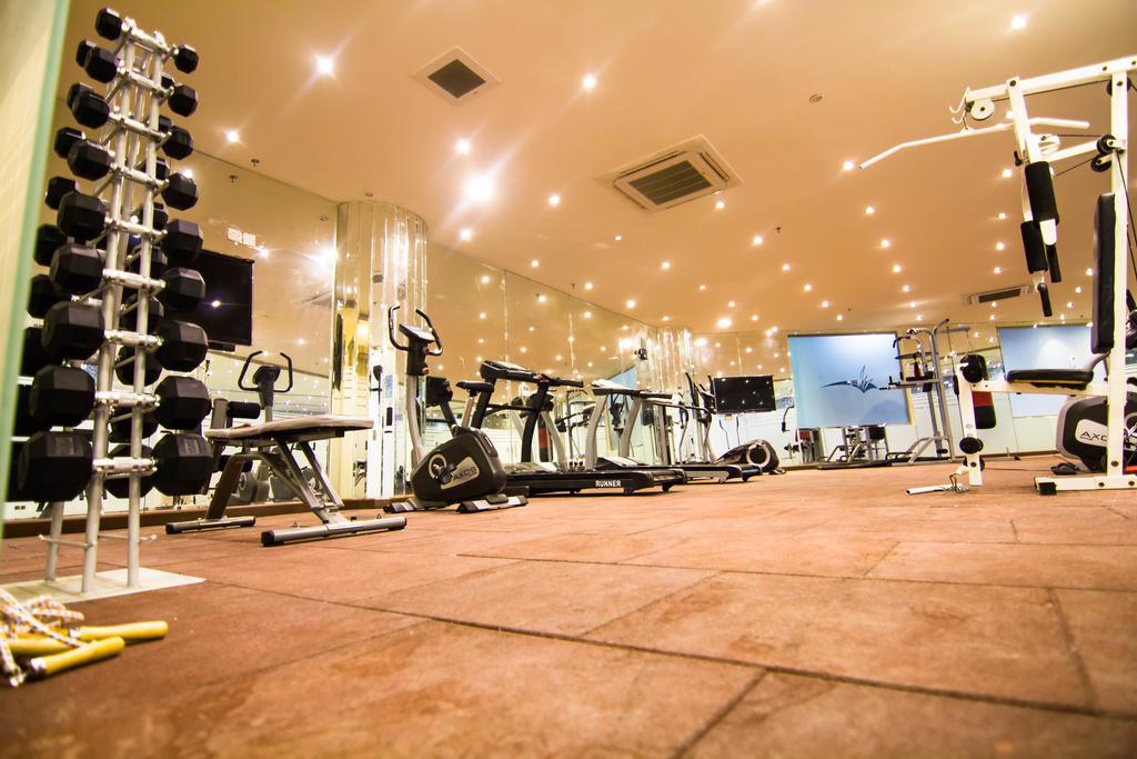 Rest Night Serviced Apartments- Alhamra Riyadh Eksteriør bilde A gym in Japan
