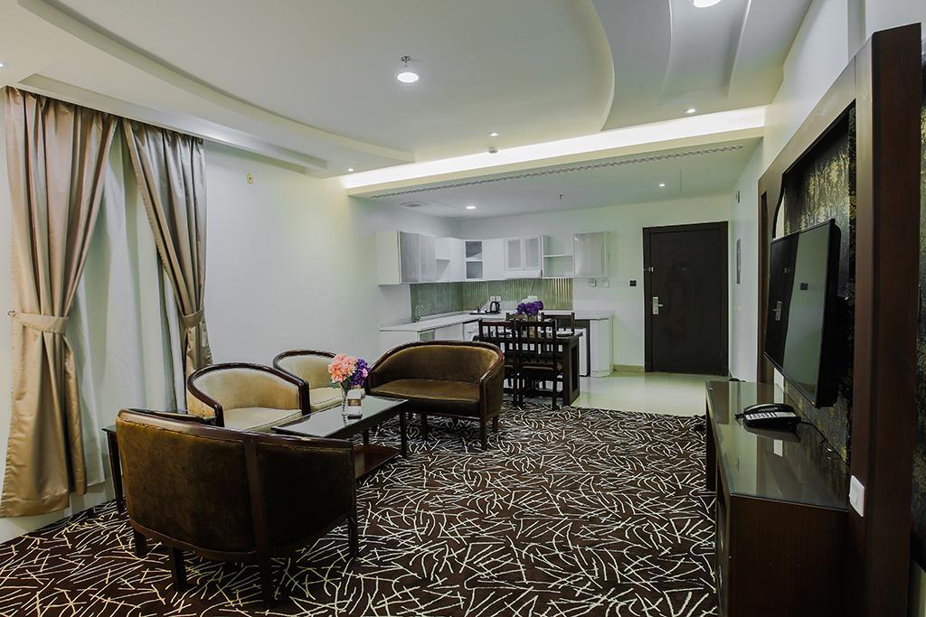 Rest Night Serviced Apartments- Alhamra Riyadh Rom bilde Suite